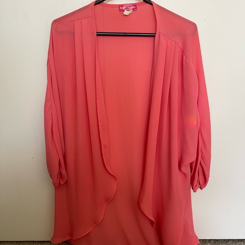 Body Central Pink Cover Up